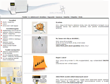 Tablet Screenshot of jablotronlakasriaszto.hu